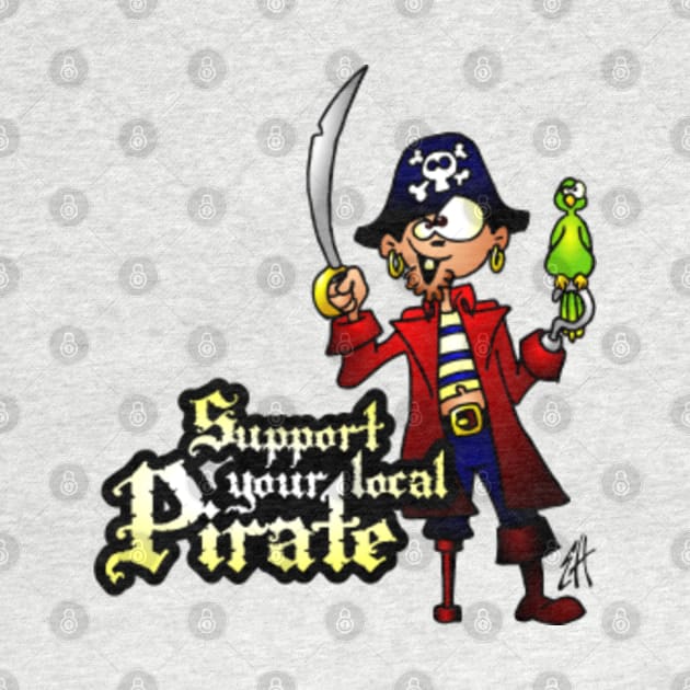 Support your local Pirate by Cardvibes